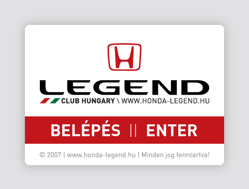 Honda Legend Club Hungary Forum